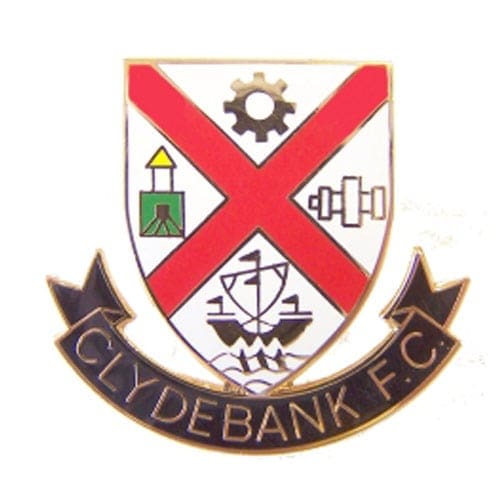 Metal Badge Shaped Crest | Clydebank Football Club