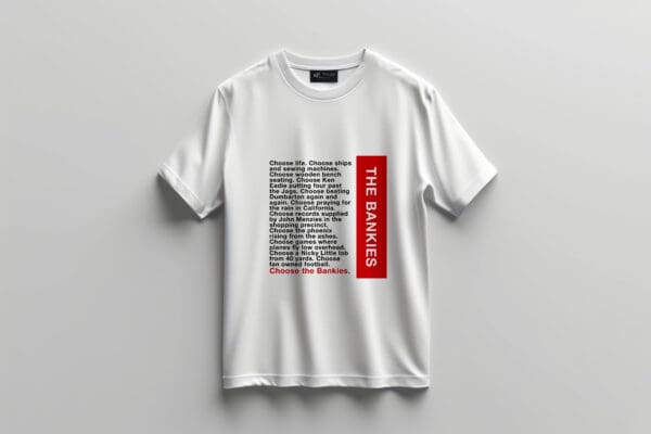 Choose the Bankies tee (Pre-orders)